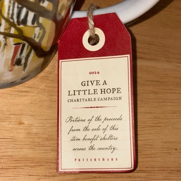 Pottery Barn Winter Village Ceramic Coffee Cocoa Mug Christmas Large 12oz NEW - Picture 5 of 9